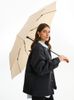 Зонт складной Cloudburst в подарочной упаковке, бежевый