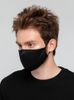 Маска для лица, черная