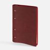 Ежедневник inStream, недатированный, красный