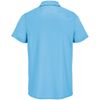 Рубашка поло унисекс Pitcher, ярко-бирюзовая