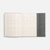 Ежедневник Petrus Flap, недатированный, серый