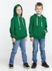 Толстовка с капюшоном детская Kirenga Kids, зеленая