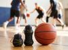 Складная бутылка для воды Basketball Flex, черная