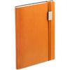 Ежедневник Vivian Metal, недатированный, оранжевый