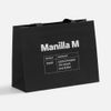 Пакет бумажный Manilla S, черный