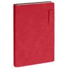 Ежедневник Lable Touch, недатированный, красный