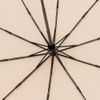 Зонт складной Cloudburst в подарочной упаковке, бежевый
