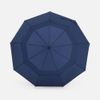 Складной зонт Dome Double с двойным куполом, темно-синий
