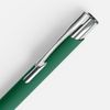Ручка шариковая Keskus Soft Touch, зеленая