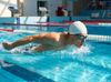 Шапочка для плавания Aquasana, белая