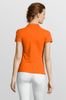 Рубашка поло женская People 210, оранжевая