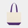 Холщовая сумка Shopaholic, фиолетовая