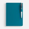 Ежедневник Tact, недатированный, бирюзовый
