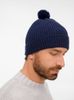 Шапка Catch Match с помпоном, темно-синяя
