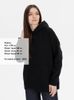Худи оверсайз унисекс Snuggie, черное