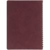 Ежедневник Spring Urban на заказ, недатированный, бордовый