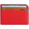 Чехол для карточек Dual, красный