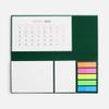 Календарь настольный Grade, зеленый