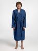 Халат вафельный Kimono, темно-синий