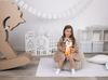 Мягкая игрушка Beastie Toys, лисенок с белым шарфом
