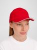 Бейсболка Buffalo, красная с белым