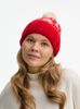 Шапка Holidale, красная с молочным