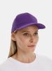 Бейсболка Long Beach, темно-фиолетовая