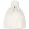 Шапка Knit Beat, белая (молочная)