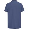 Рубашка поло унисекс Pacific, синяя (джинс)