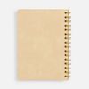 Ежедневник Spiral, недатированный, бежевый