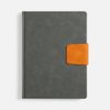 Ежедневник Grande Strap на заказ, датированный, серый
