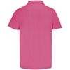 Рубашка поло унисекс Pitcher, розовая (ribbon pink)