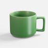 Чашка Jumbo в коробке матовая, зеленая