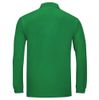 Рубашка поло мужская с длинным рукавом Winter II 210 ярко-зеленая