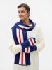 Шарф Winwear, темно-синий (кобальт)