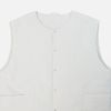 Жилет унисекс Veter, молочно-белый