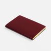 Ежедневник Nebraska Flex, недатированный, бордовый с золотистым