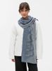 Шарф Denim XXL на заказ, полушерсть