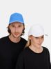Бейсболка Classic 2.0, синяя с белым кантом
