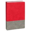 Ежедневник Horizon, недатированный, серый с красным