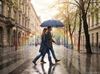 Зонт-трость Sombrella, темно-синий