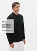 Рубашка поло мужская с длинным рукавом Perfect LSL Men, черная