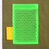 Заготовка из крупной сетки Rete, M, зеленый неон