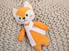 Мягкая игрушка Beastie Toys, лисенок с белым шарфом
