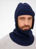 Шапка-ушанка Catch Match, темно-синяя