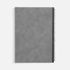 Ежедневник Notera Maxi, недатированный, серый