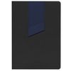 Ежедневник Bookmark, недатированный, черный с синим