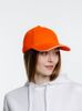 Бейсболка Spiker, оранжевая с белым