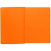 Ежедневник Flexpen Black, недатированный, черный со светло-оранжевым