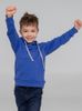 Толстовка с капюшоном детская Kirenga Kids, ярко-синяя